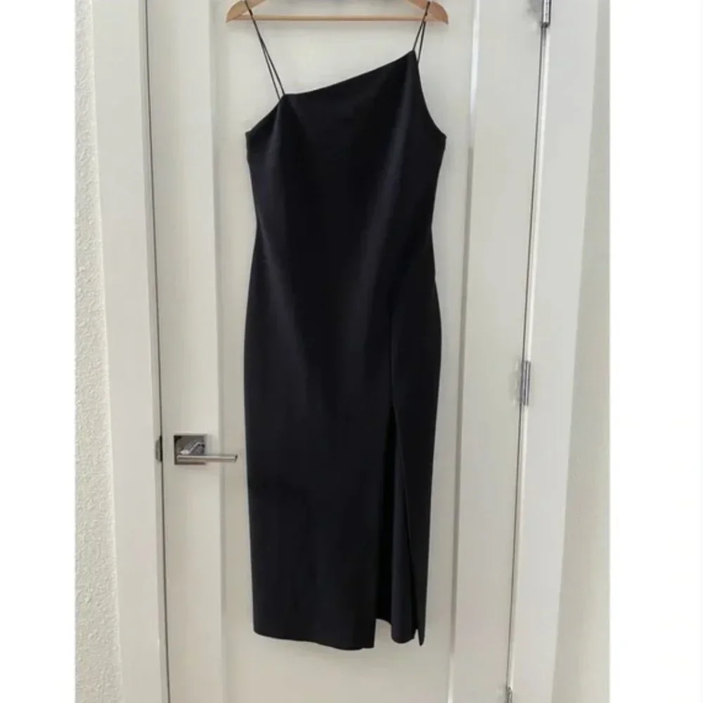 Bec & Bridge Dominique Asymmetrical dress Size 2 Black - Picture 2 of 6